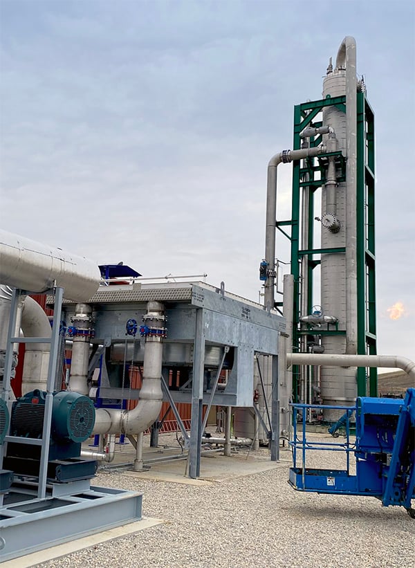 3 - Biogas Processing Plant - Engineering Construction