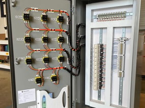 4 - Biogas Control Panel - Design - Engineering - PLC Programming - Installation
