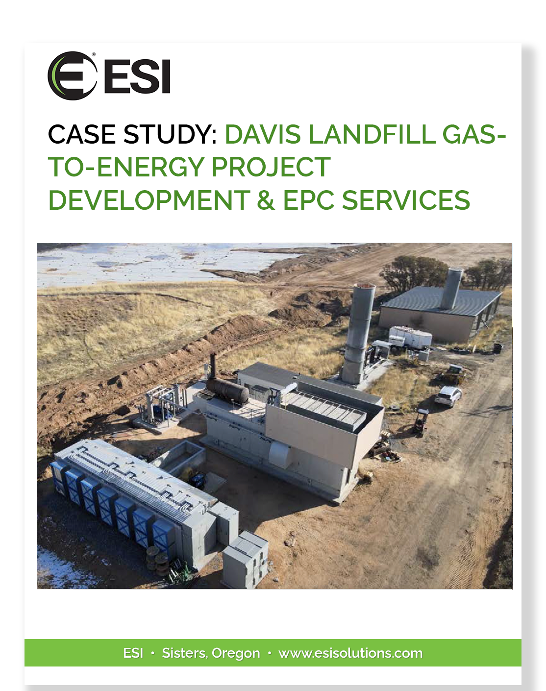 CASE STUDY- LFG-to-Energy - Project Development - Engineering & Project Management - booklet COVER - LFG FINAL copy 4