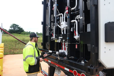 CNG Offloading Decant Station