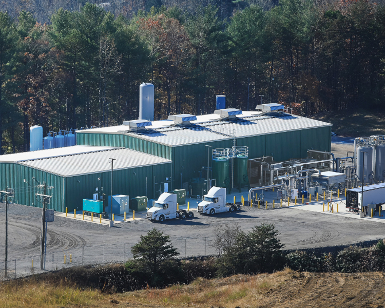 Newly Constructed Renewable Natural Gas Facility