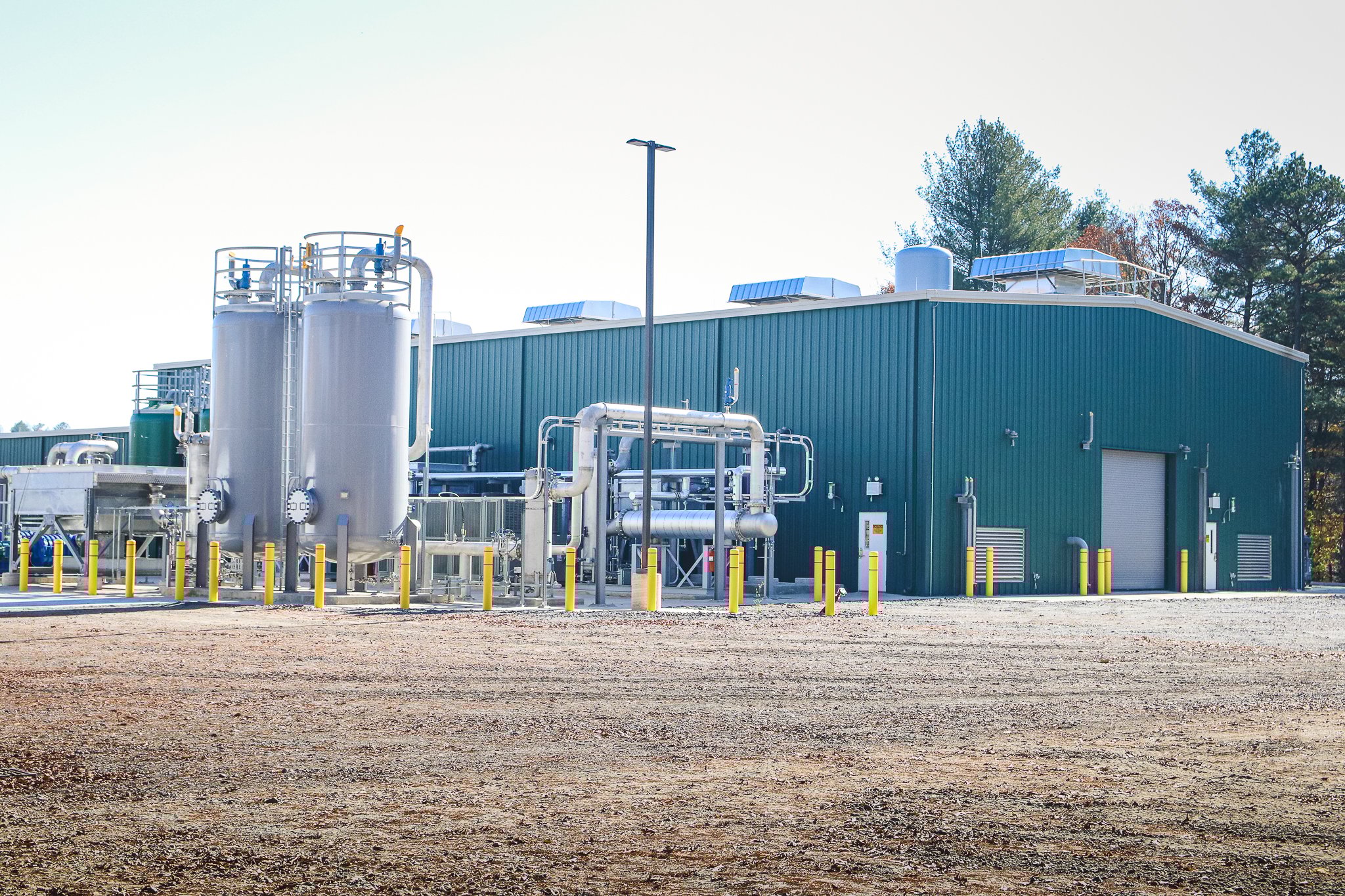 Landfill Gas to RNG Facility - Recently designed, engineered, constructed by ESI