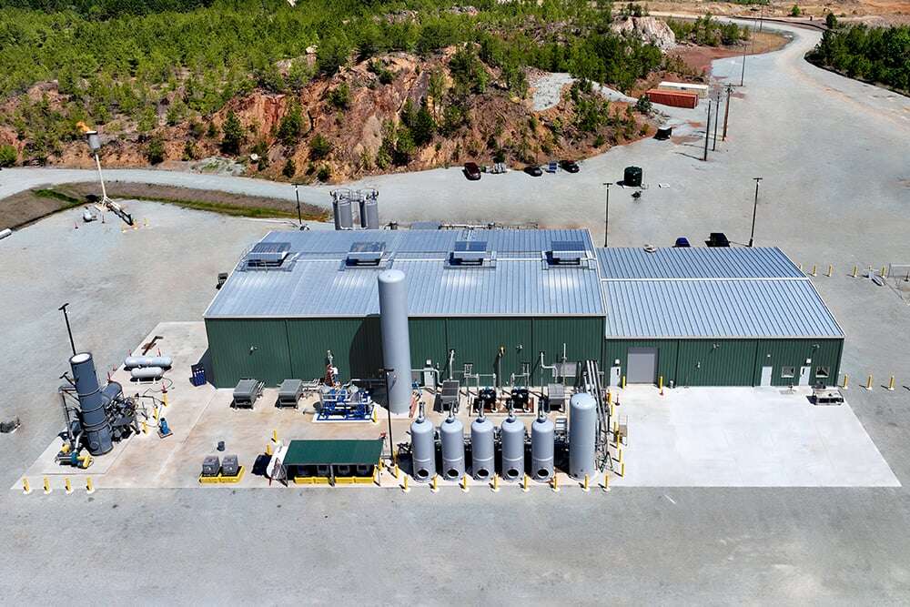Landfill-gas-to-RNG - Newly Constructed Facility