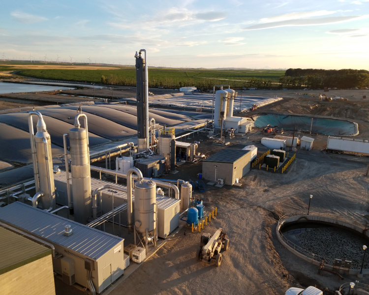 Digester Gas to Renewable Natural Gas Facility