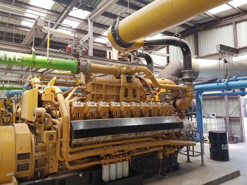 Four Peaks LFGTE Facility - CAT Engine - maintenance & operations by ESI