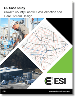 ESI - LFG - Landfill Gas Collection & Control - LFG GCCS - Cowlitz - Case Study - 