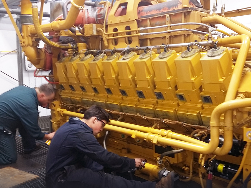 5  - Biogas Engine Maintenance - Repair - M&O